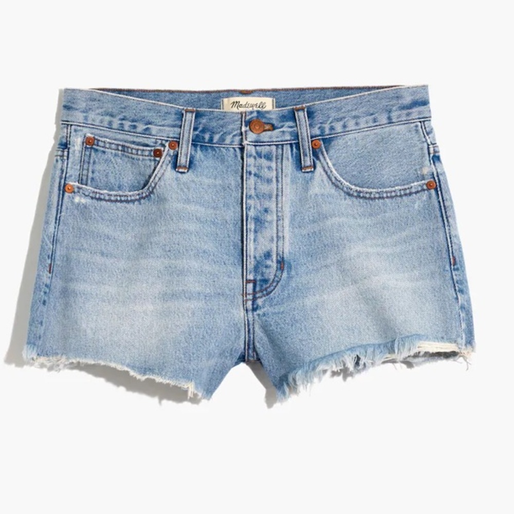 NWOT Madewell Relaxed Denim Shorts. Size 26 - Picture 3 of 13